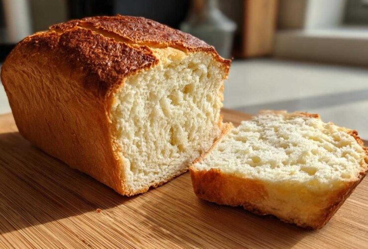 2-Ingredient Ice Cream Bread