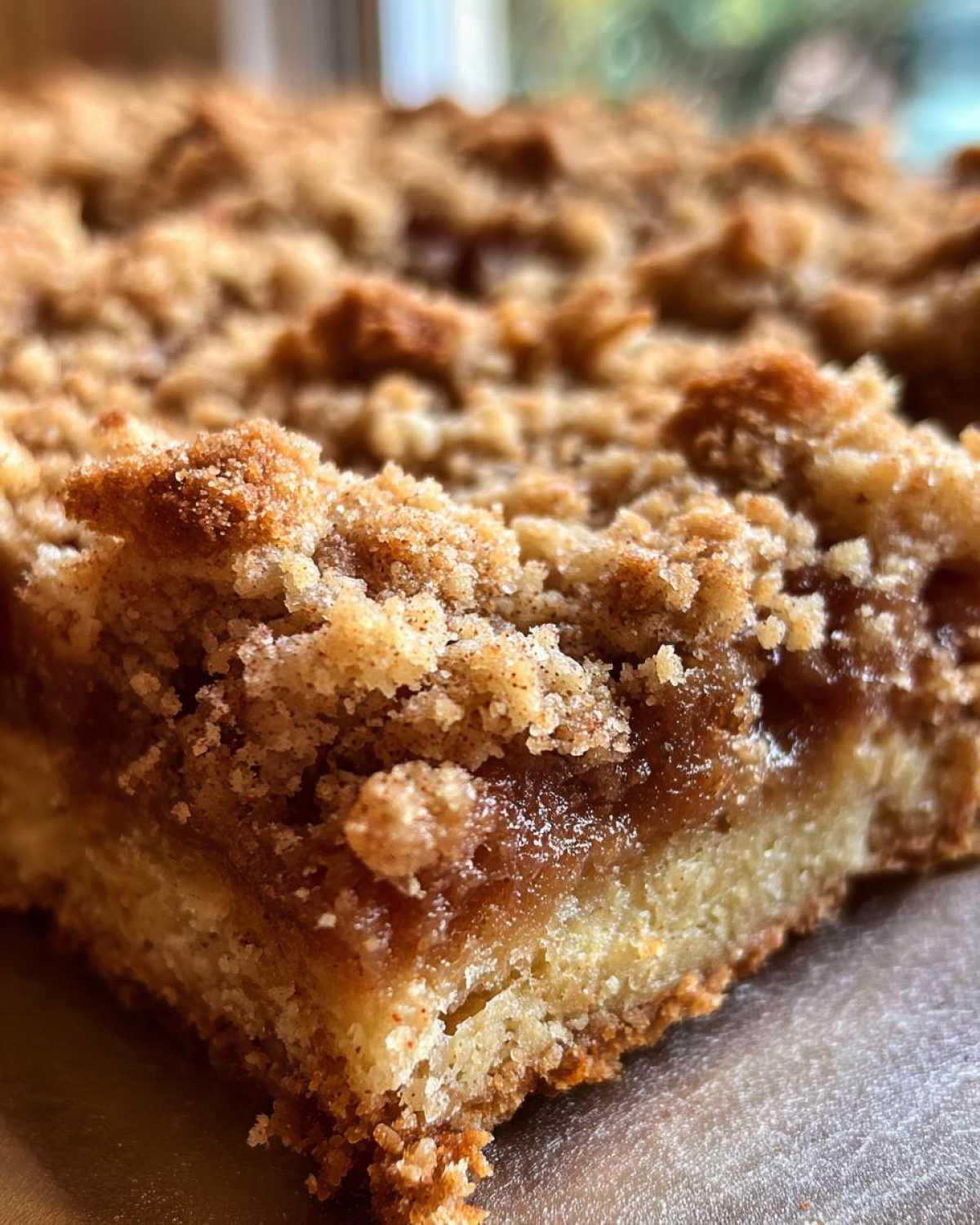 Apple Cinnamon Crumble Bars - detail 2