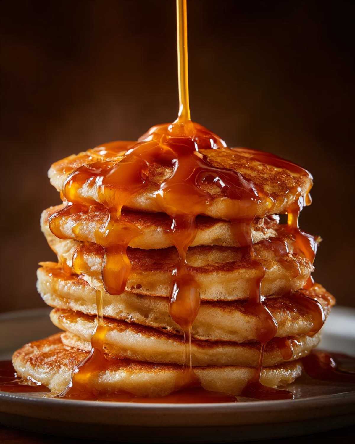 Applesauce Pancakes with Caramel Syrup - detail 4