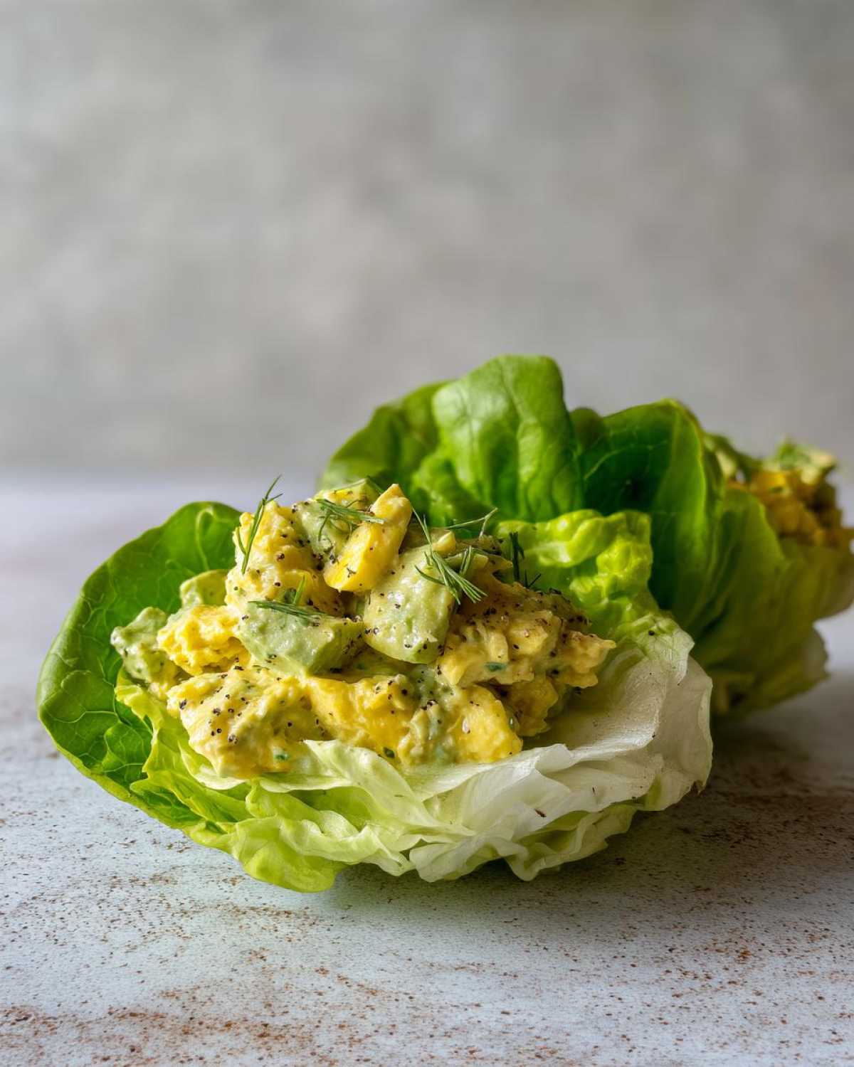 Avocado Egg Salad Lettuce Wraps - detail 1