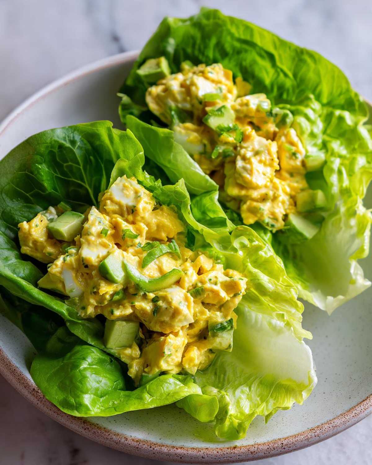 Avocado Egg Salad Lettuce Wraps - detail 4