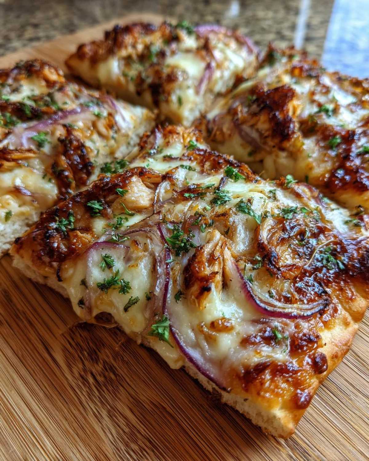 BBQ Chicken Flatbread Pizza - detail 1