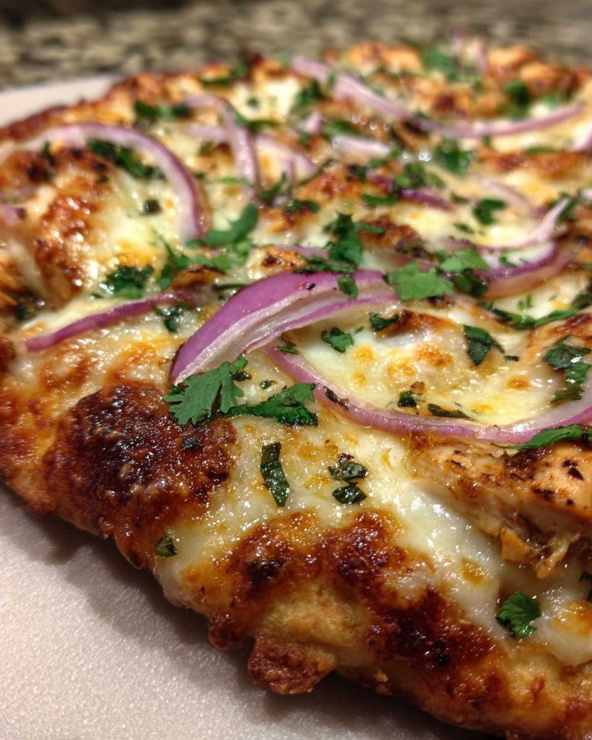 BBQ Chicken Flatbread Pizza - detail 2