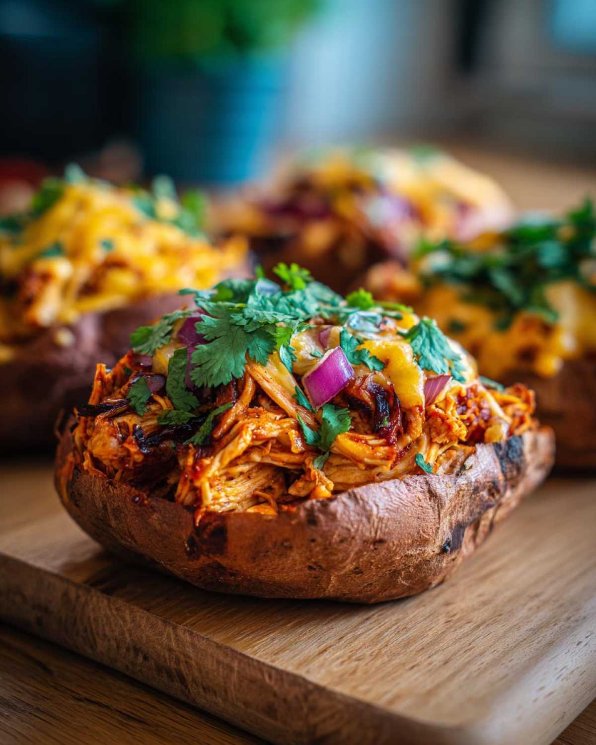 BBQ Chicken Stuffed Sweet Potatoes - detail 4