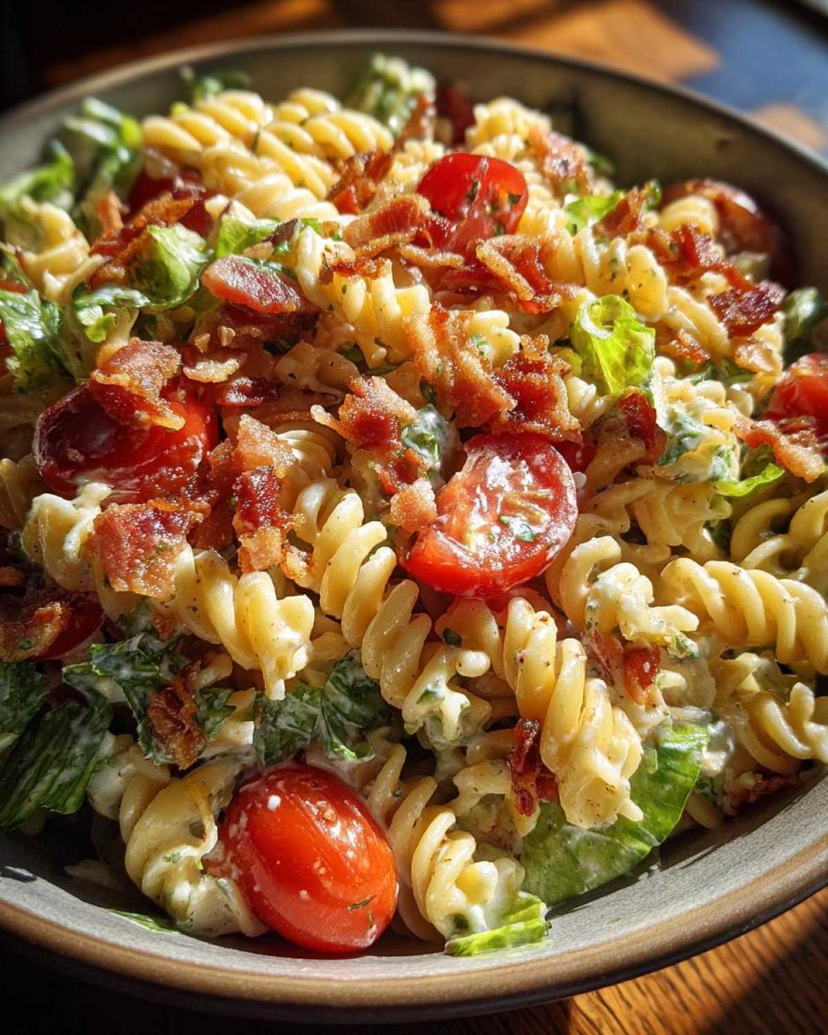 BLT Pasta Salad - detail 1