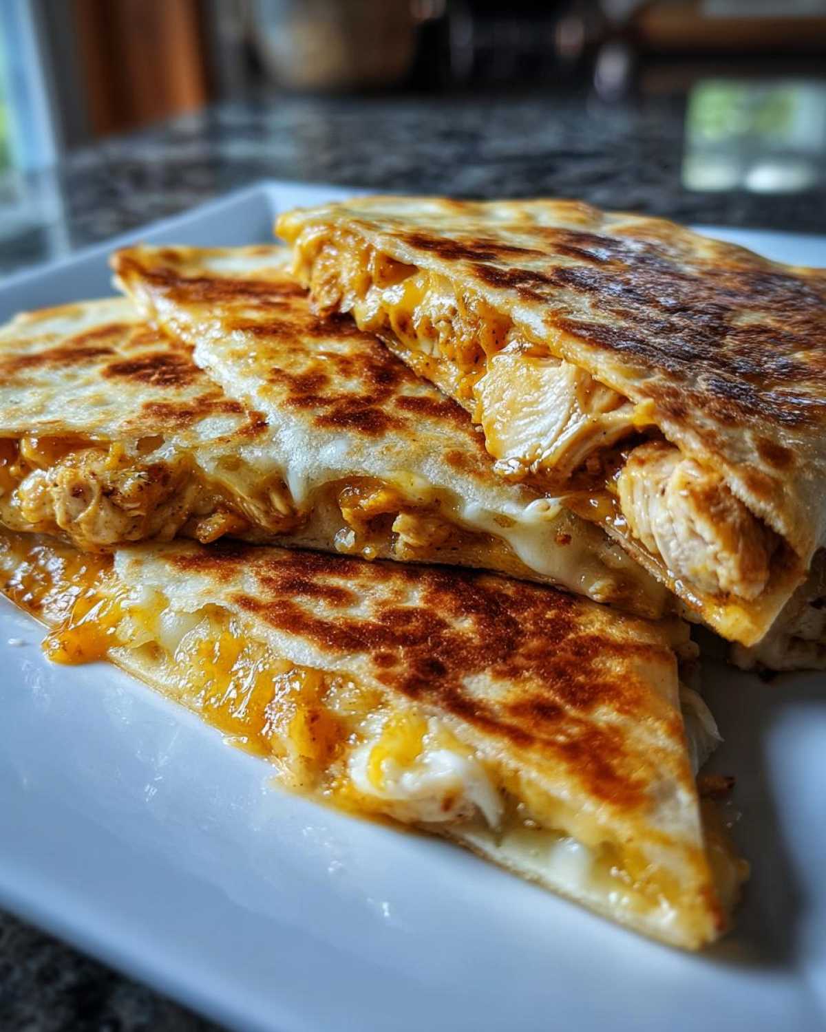 Baked Chicken Quesadillas - detail 3