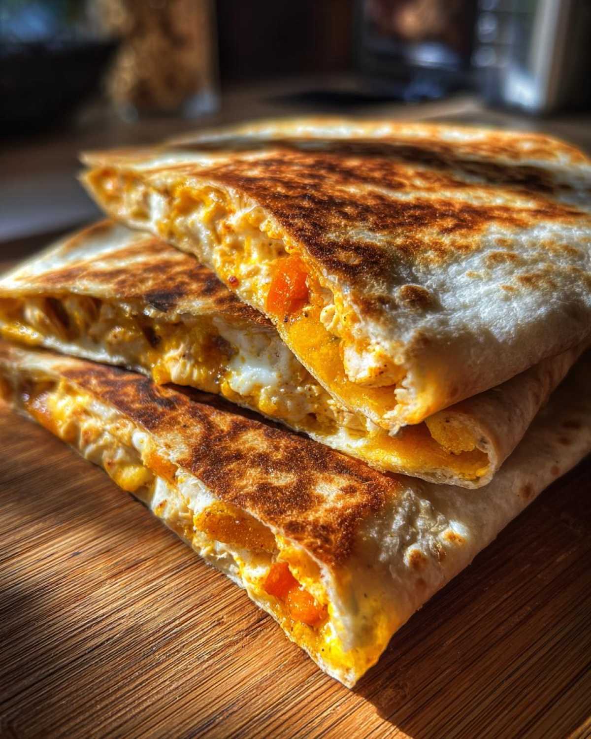 Baked Chicken Quesadillas - detail 4