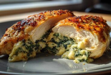 Baked Feta Stuffed Chicken