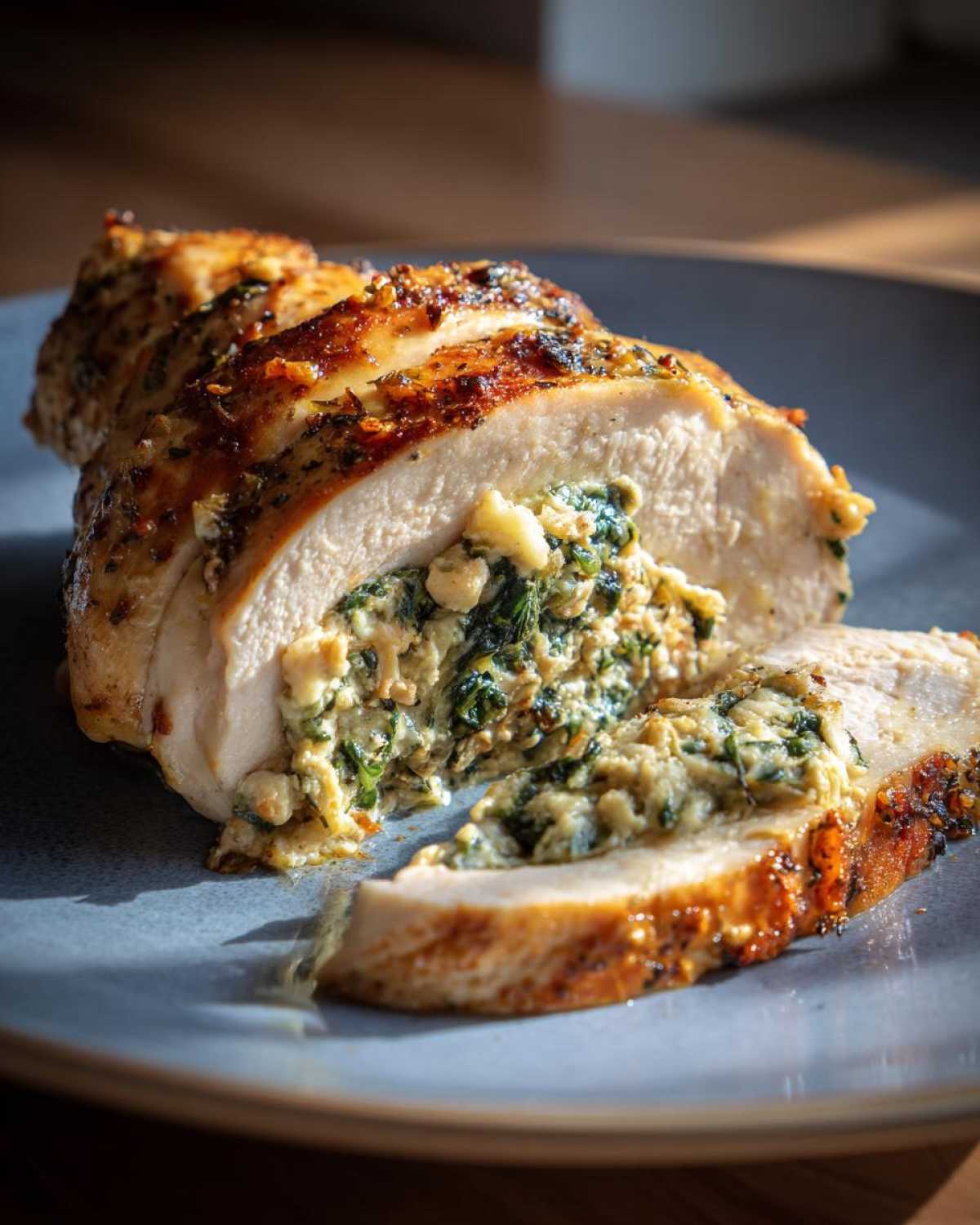 Baked Feta Stuffed Chicken - detail 4