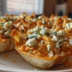 Buffalo Chicken Dip Cups