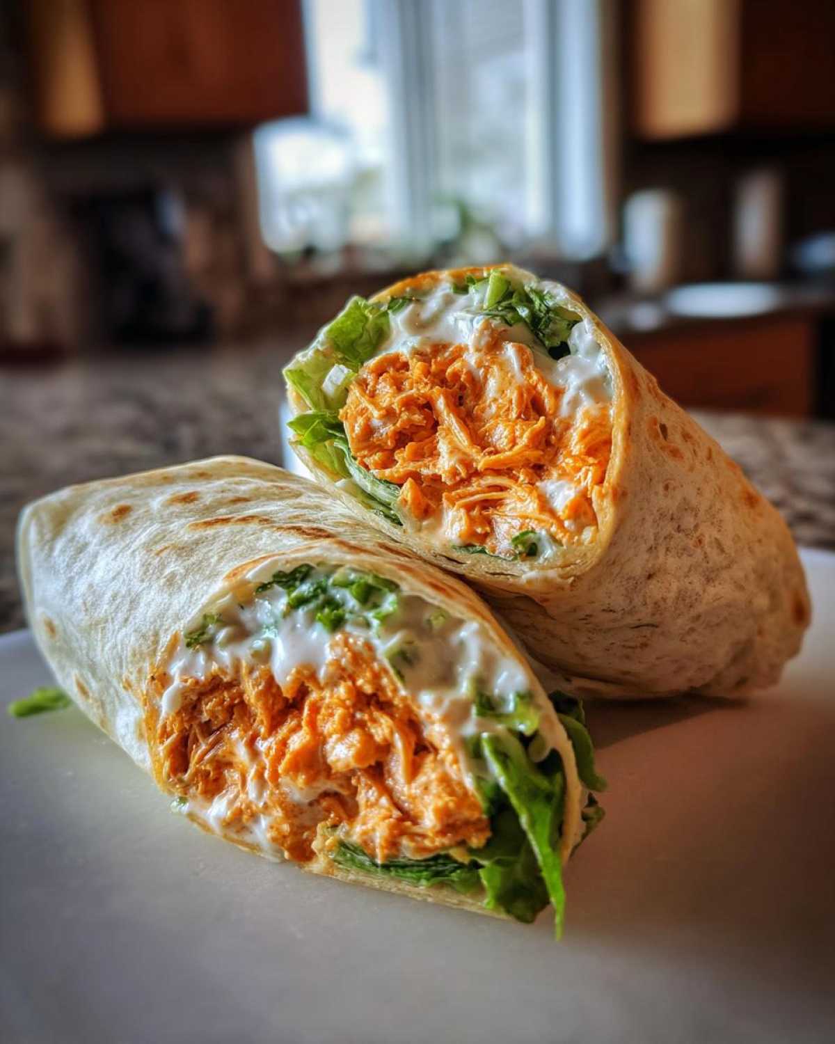Buffalo Chicken Wraps with Ranch - detail 1
