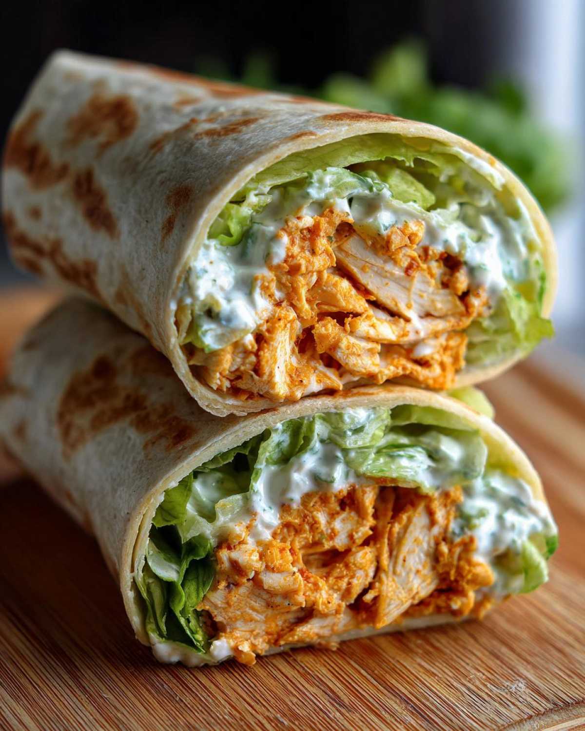 Buffalo Chicken Wraps with Ranch - detail 2