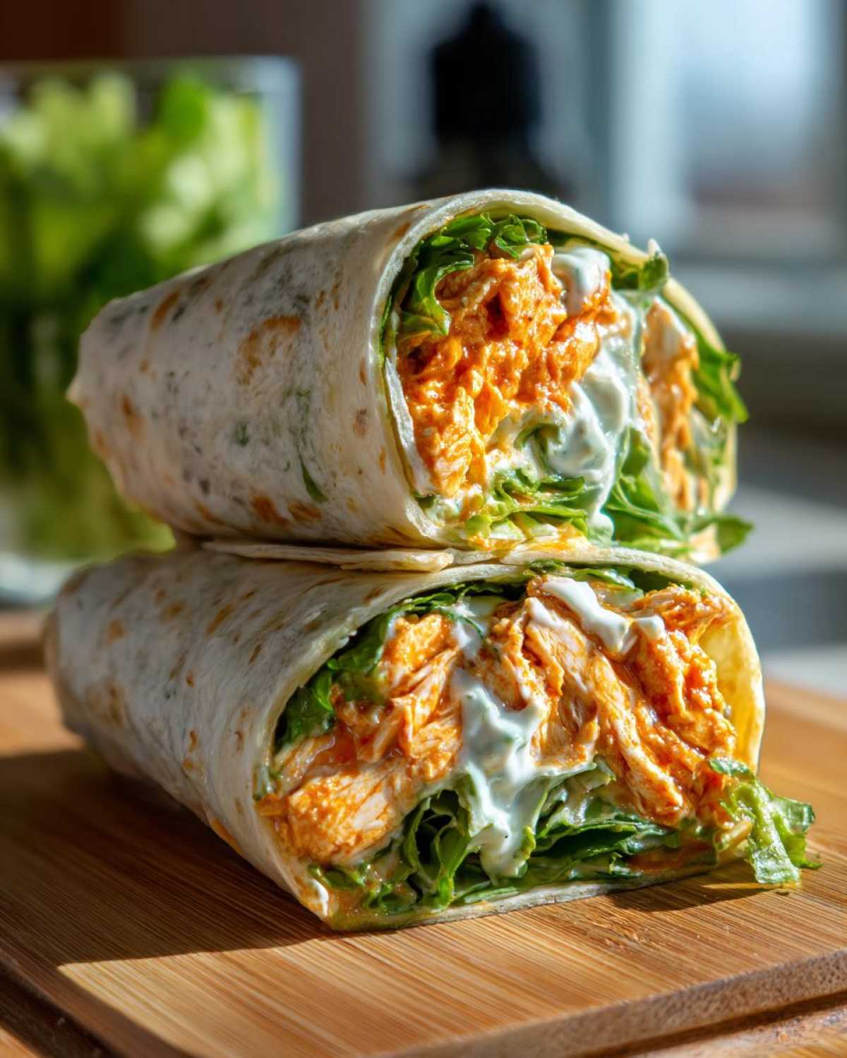 Buffalo Chicken Wraps with Ranch - detail 3