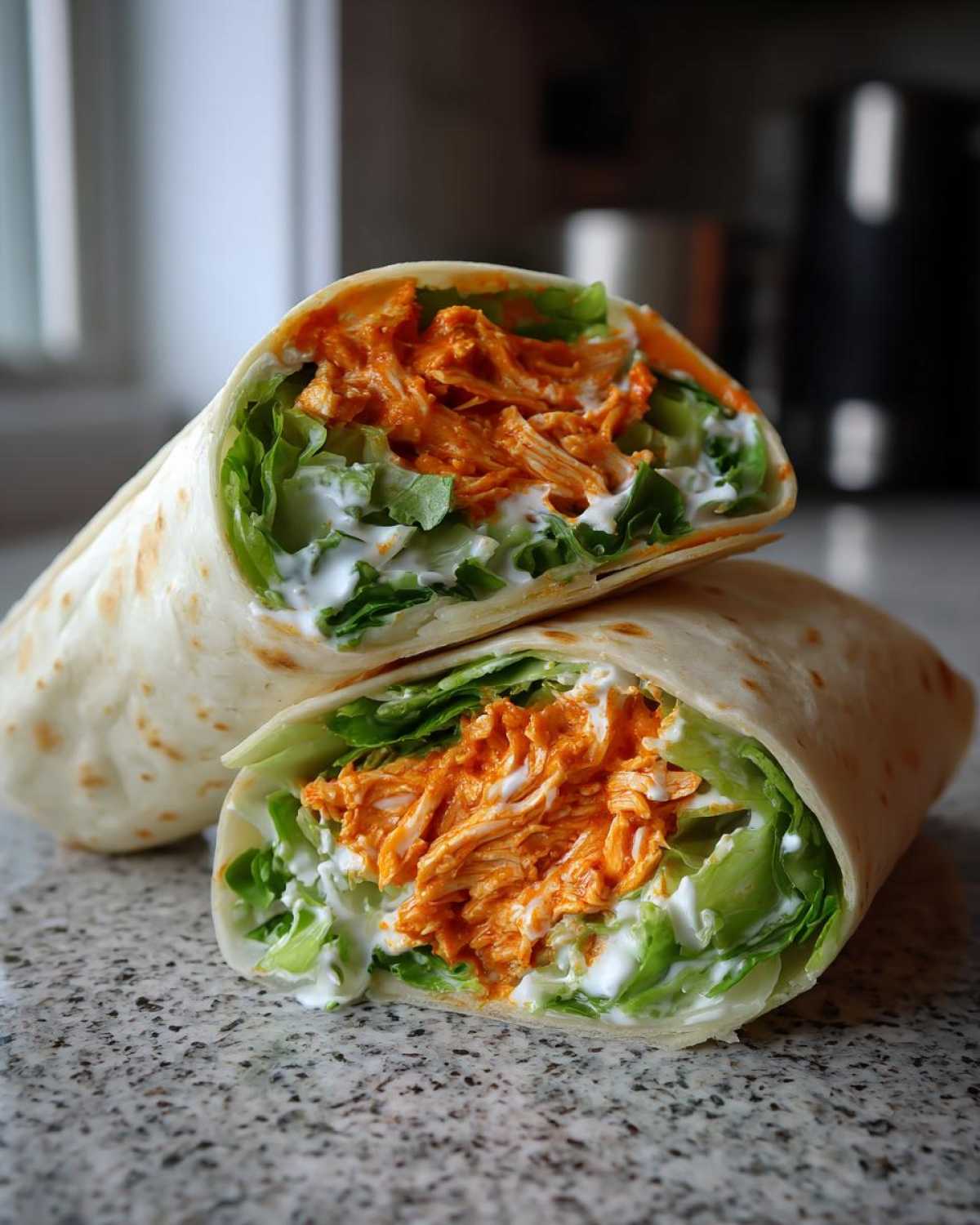 Buffalo Chicken Wraps with Ranch - detail 4