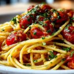 Burst Cherry Tomato Pasta
