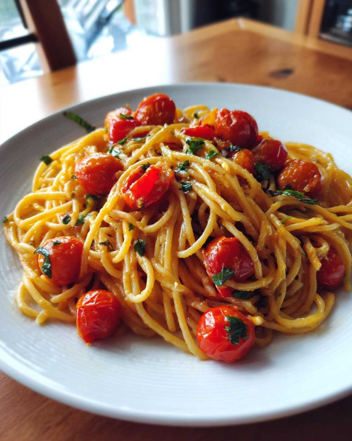 Burst Cherry Tomato Pasta - detail 3
