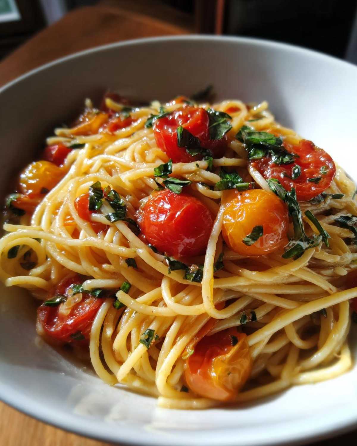 Burst Cherry Tomato Pasta - detail 4