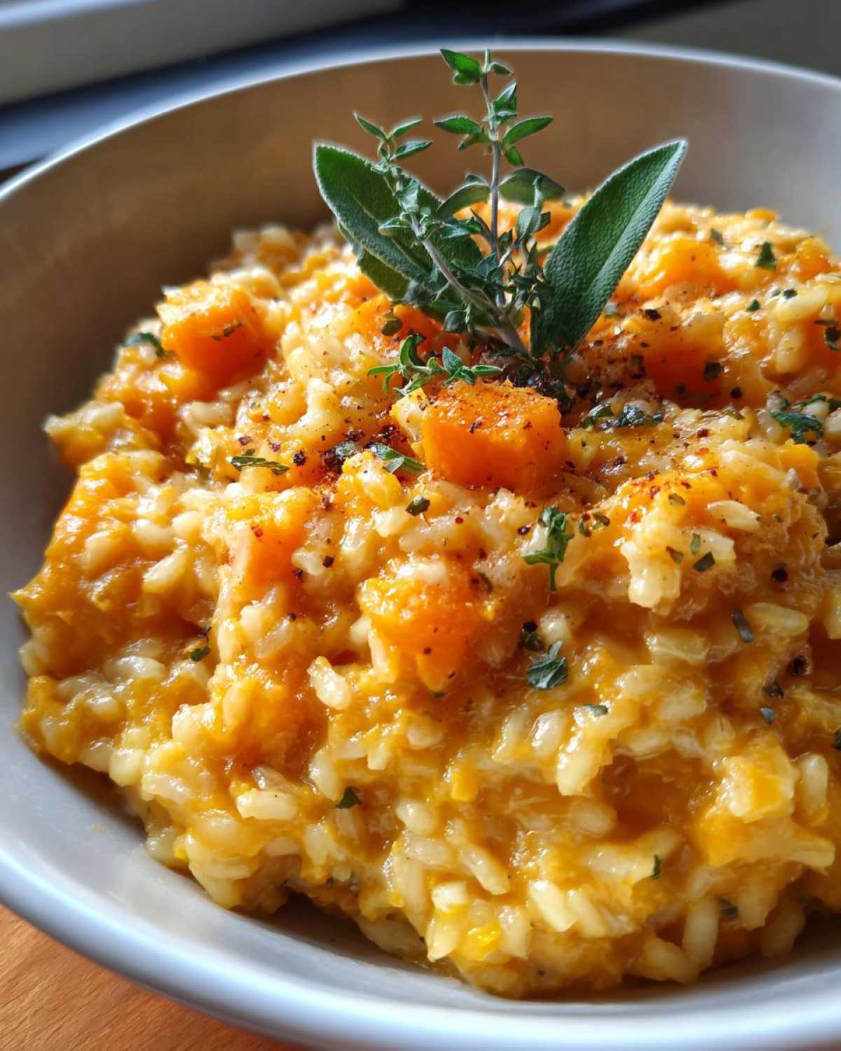 Butternut Squash Risotto - detail 1