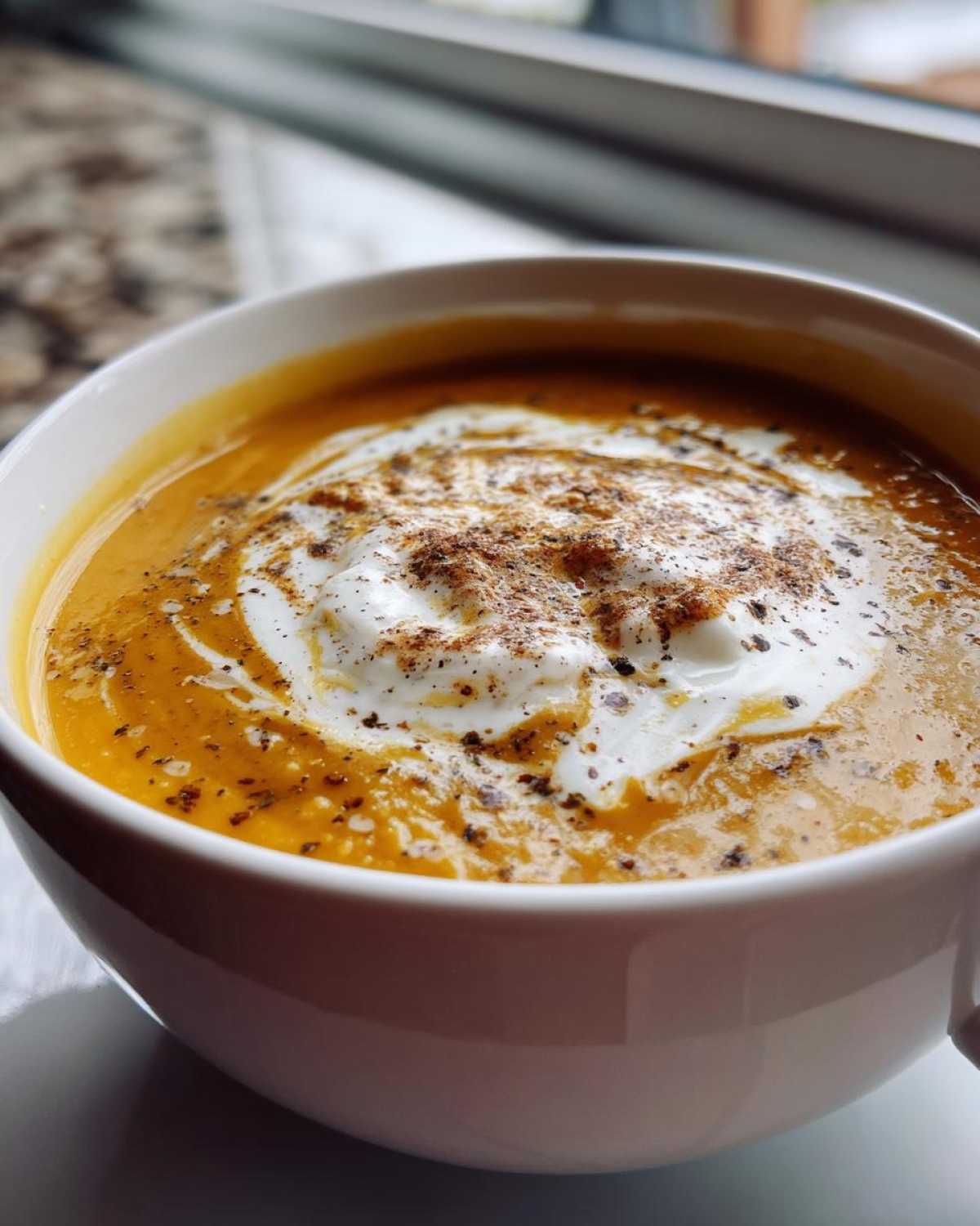 Butternut Squash Soup - detail 1
