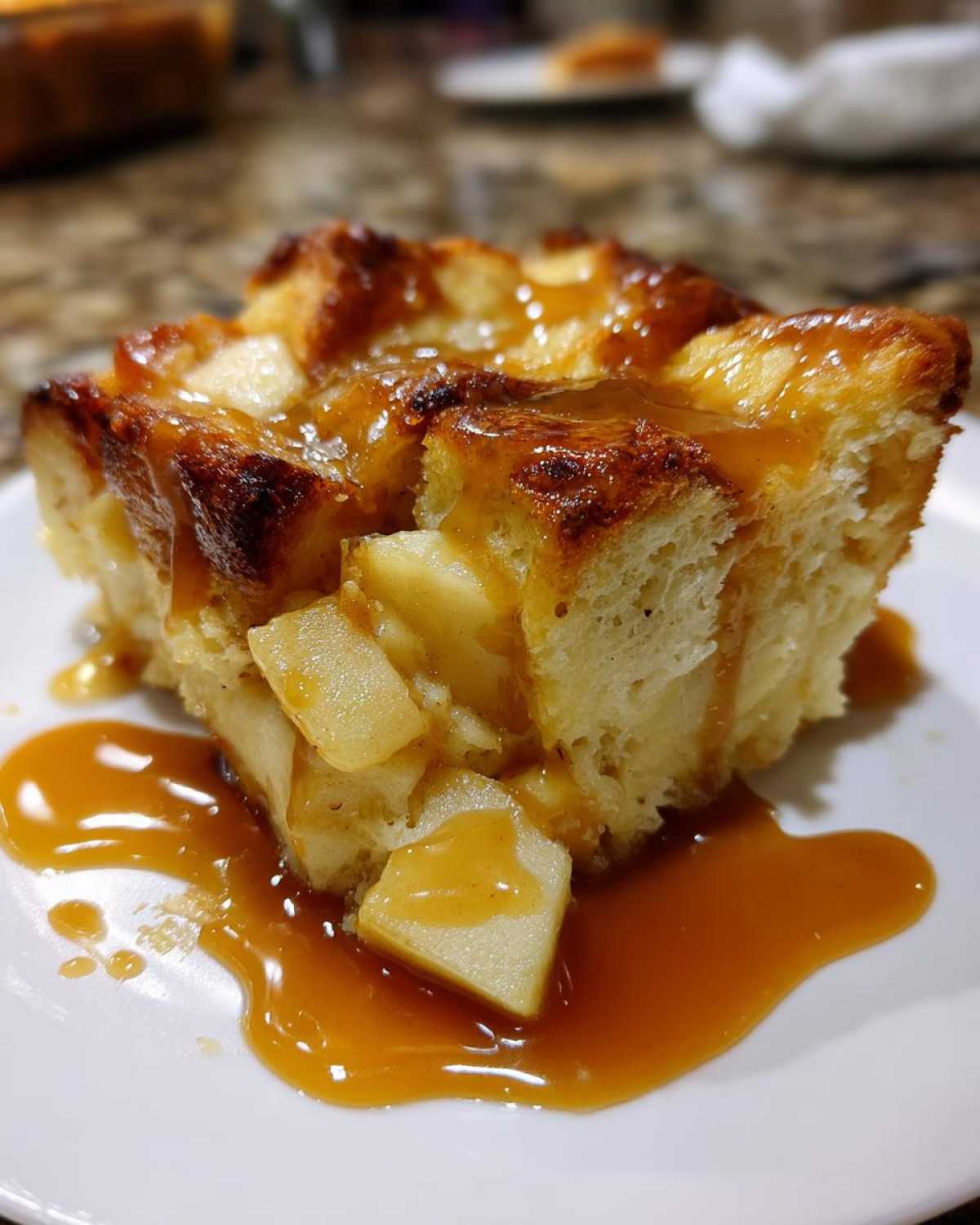 Caramel Apple Bread Pudding - detail 1