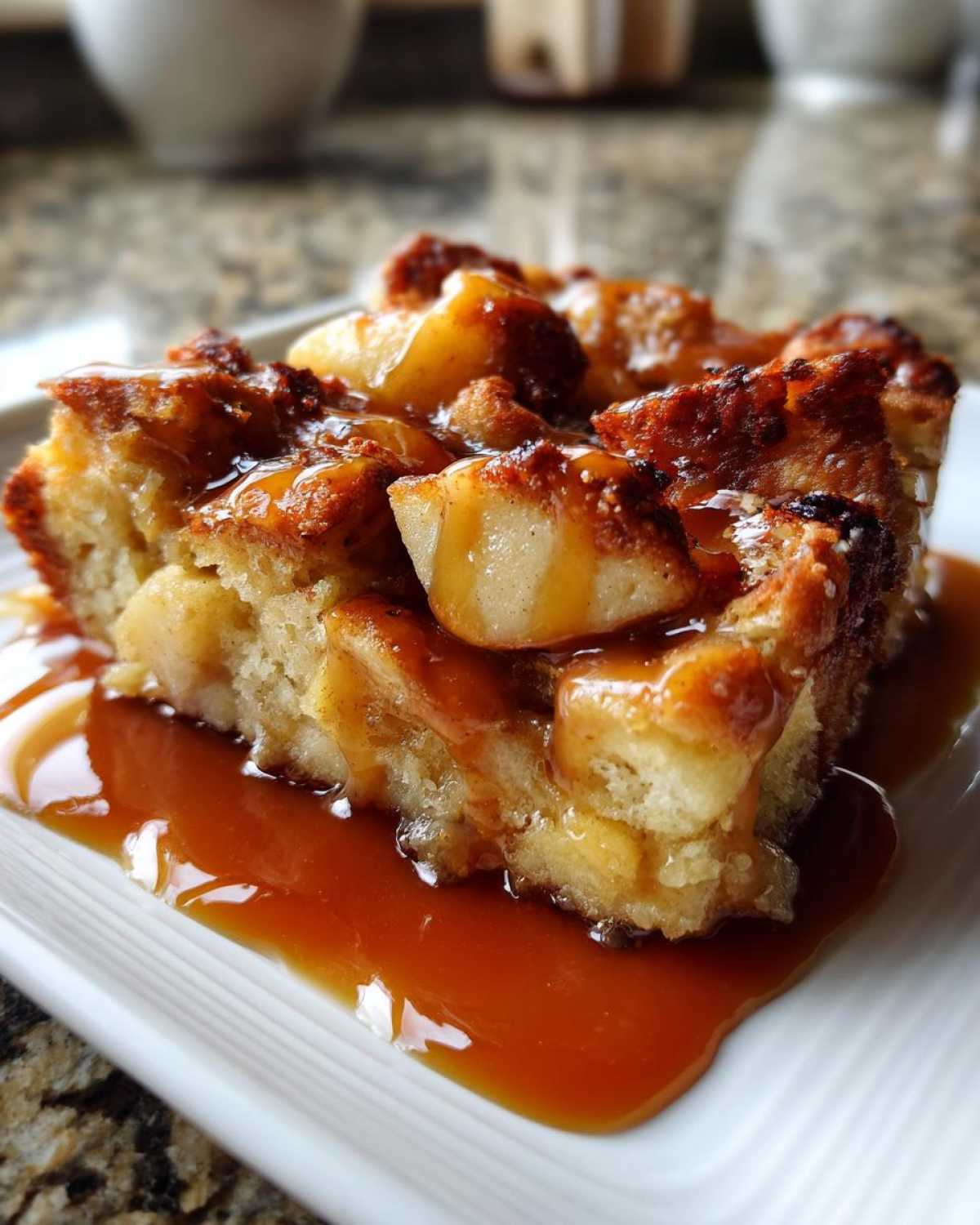 Caramel Apple Bread Pudding - detail 4