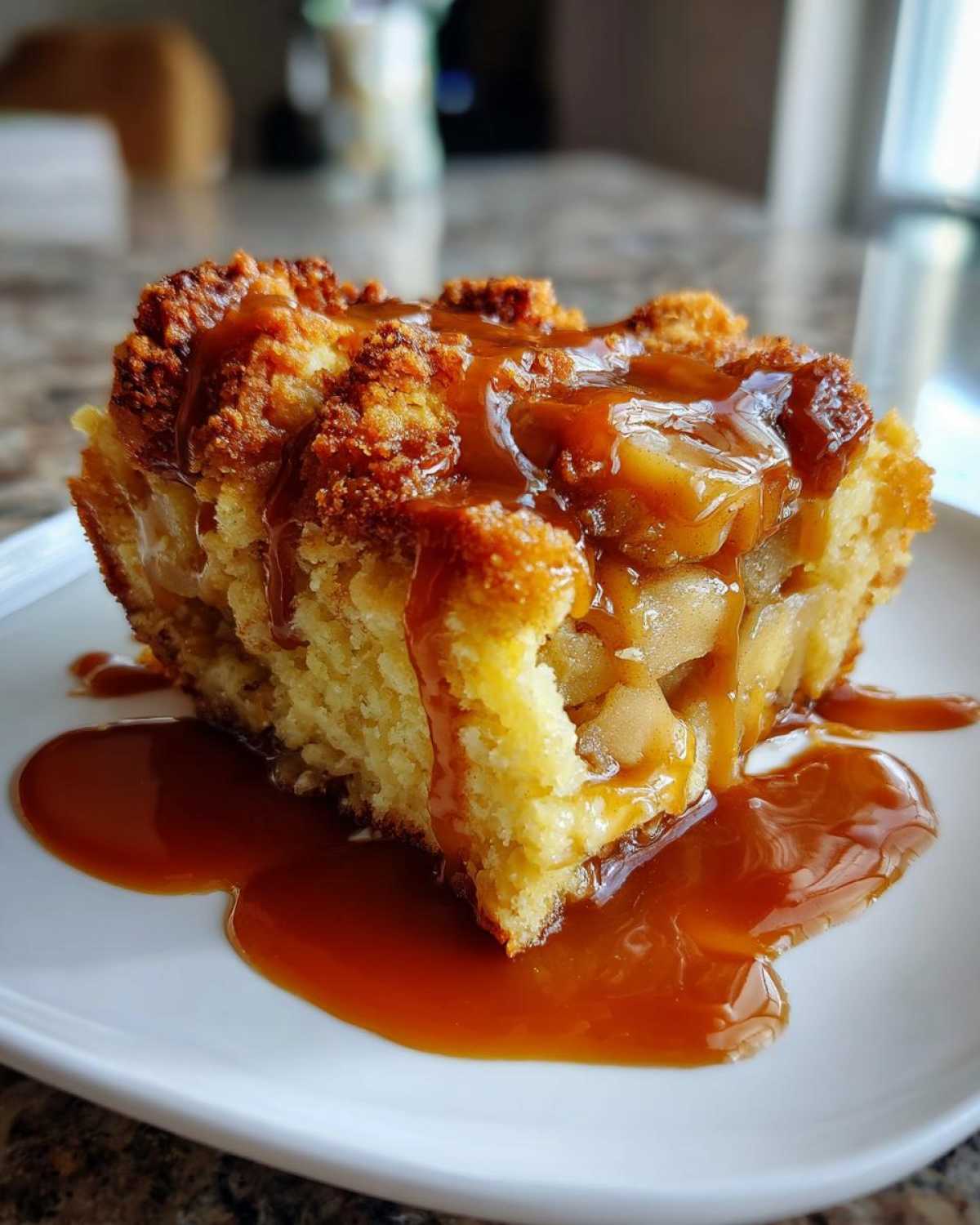 Caramel Apple Dump Cake - detail 2