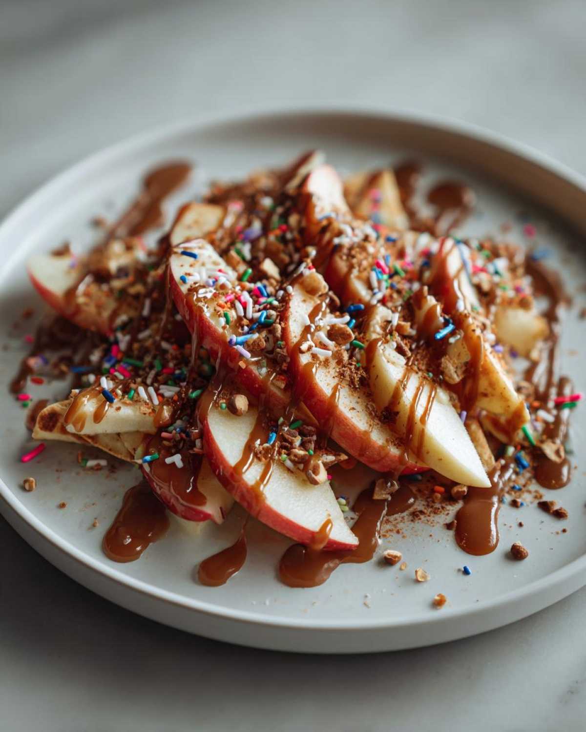 Caramel Apple Nachos - detail 1