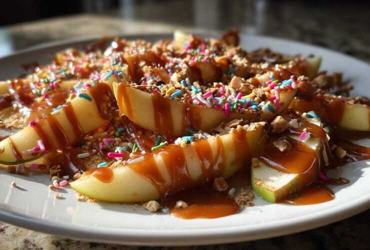 Caramel Apple Nachos