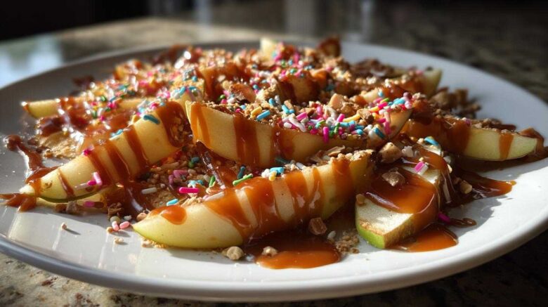 Caramel Apple Nachos
