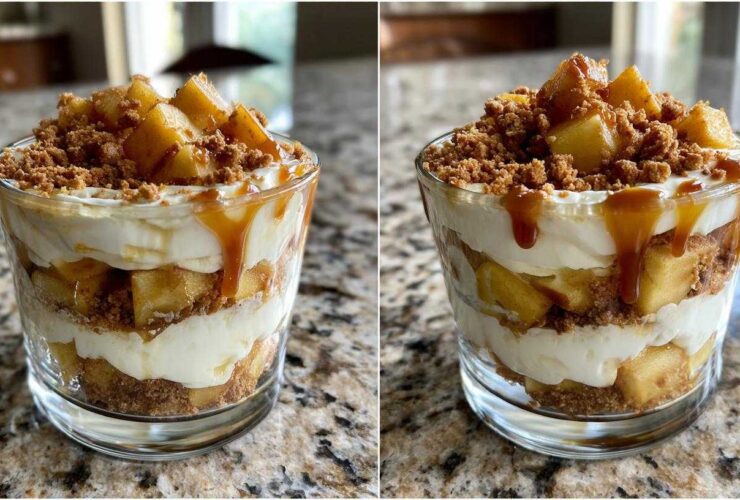 Caramel Apple Parfaits