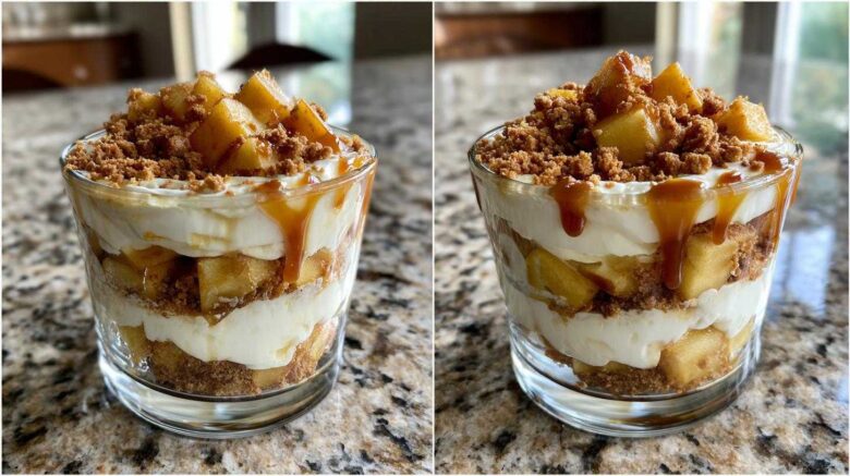 Caramel Apple Parfaits