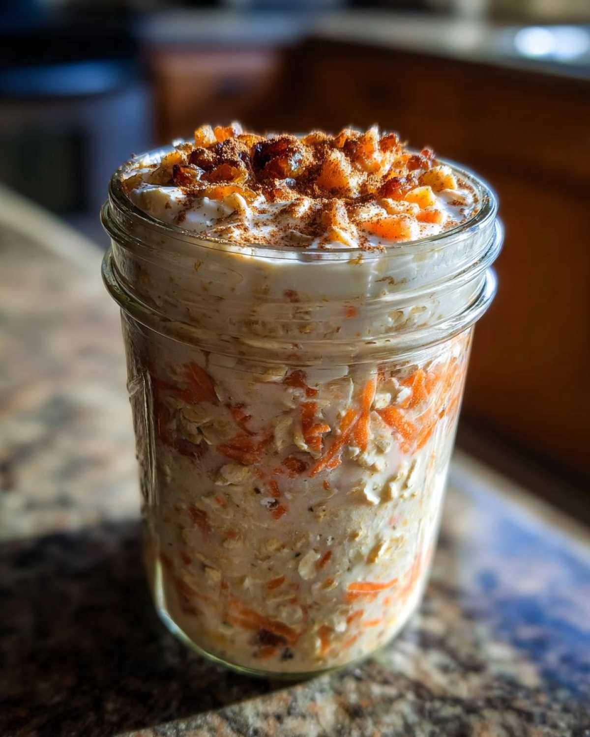 Carrot Cake Overnight Oats - detail 3