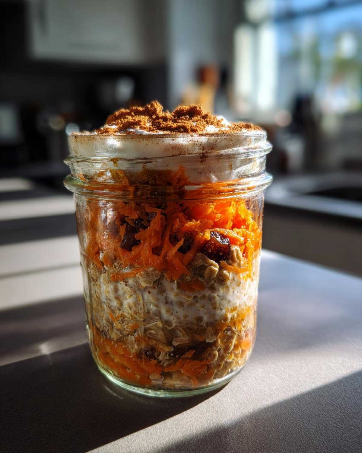 Carrot Cake Overnight Oats - detail 4