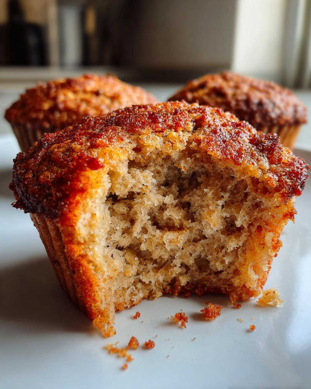 Chai-Spiced Banana Muffins - detail 1