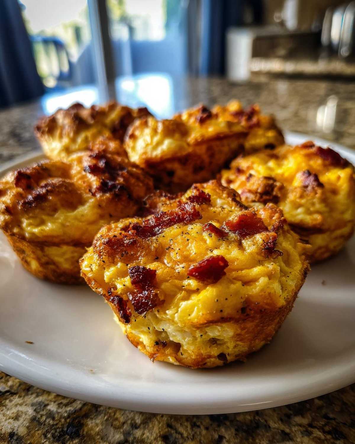 Cheddar Bacon Egg Muffins - detail 1