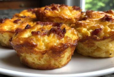 Cheddar Bacon Egg Muffins