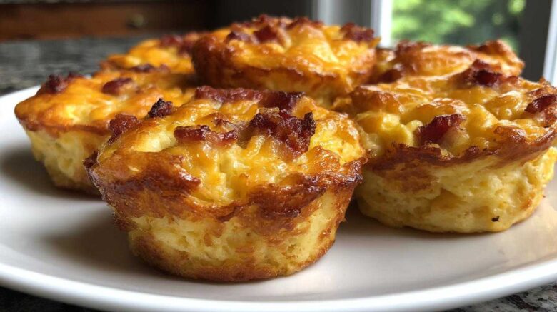 Cheddar Bacon Egg Muffins