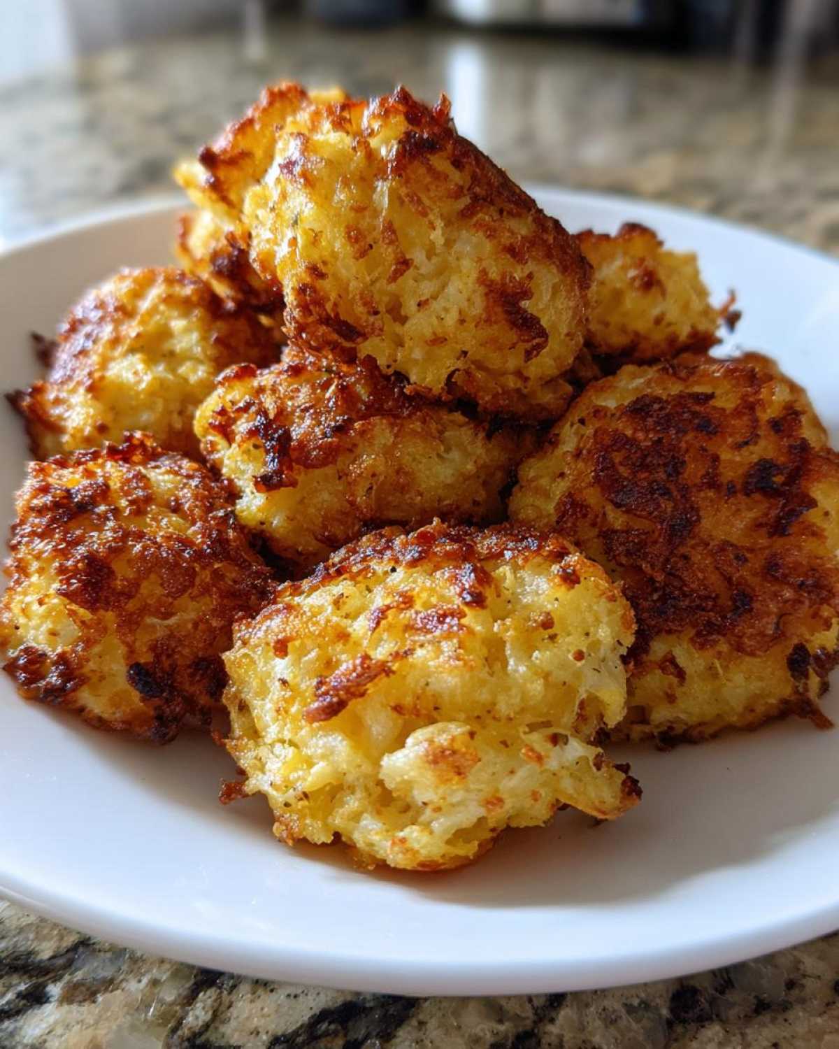 Cheesy Cauliflower Tots - detail 3