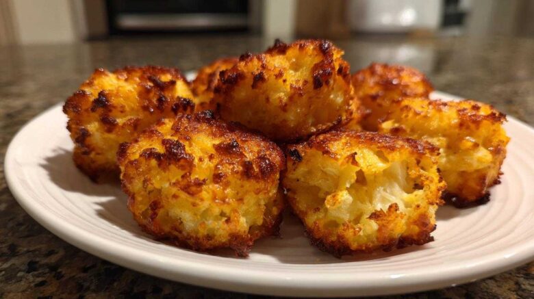 Cheesy Cauliflower Tots