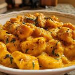 Cheesy Pumpkin Gnocchi