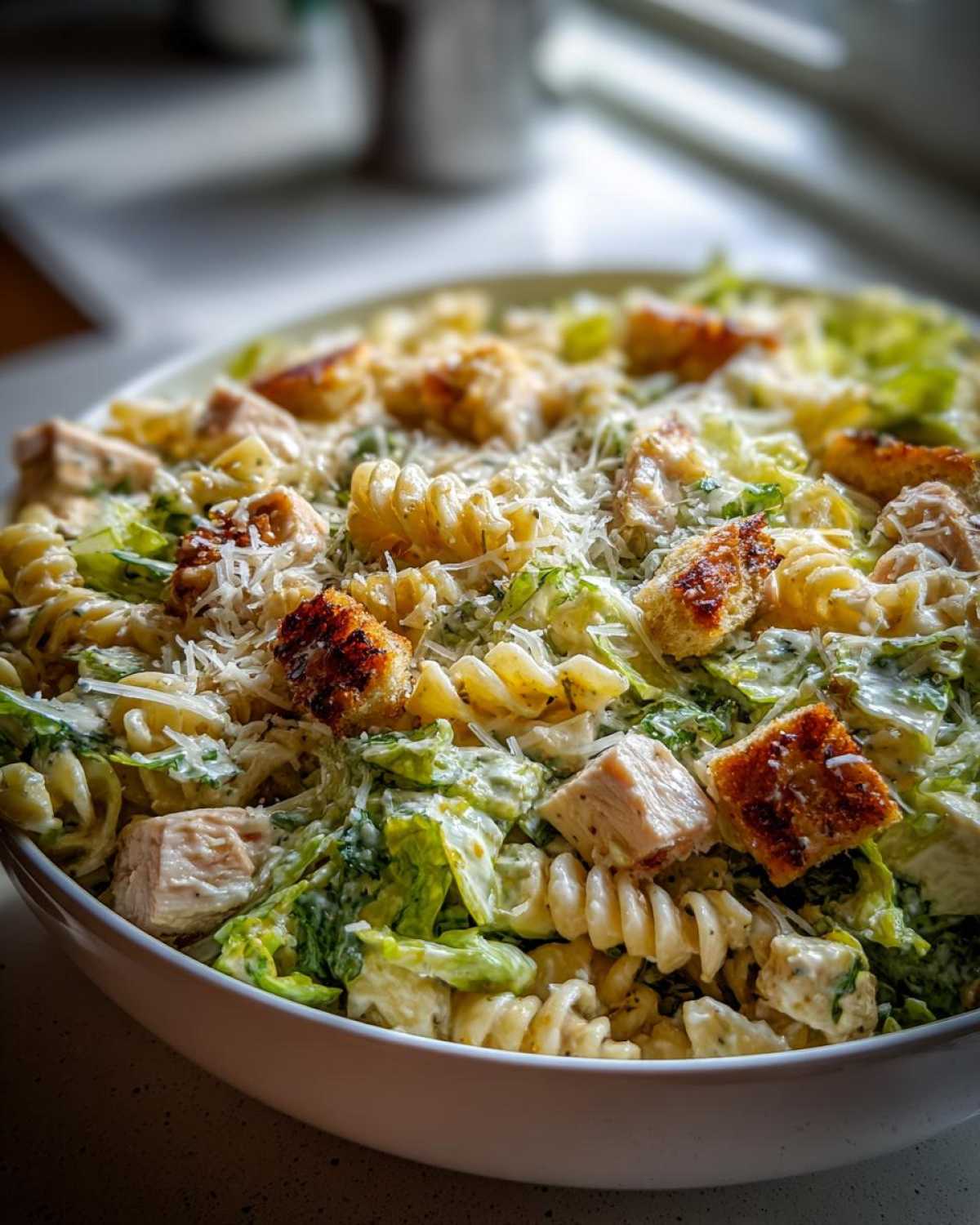 Chicken Caesar Pasta Salad - detail 3