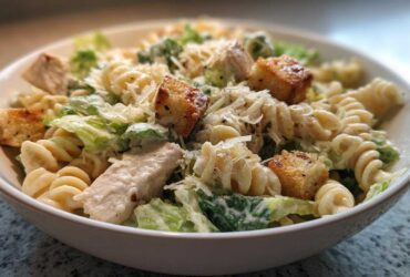 Chicken Caesar Pasta Salad