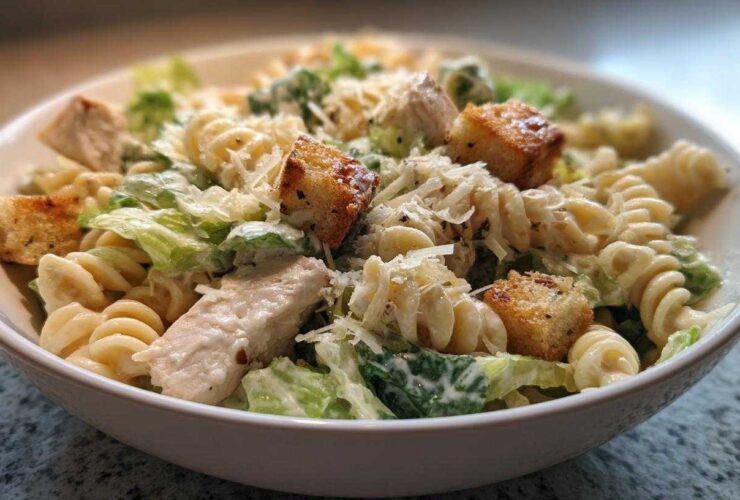 Chicken Caesar Pasta Salad