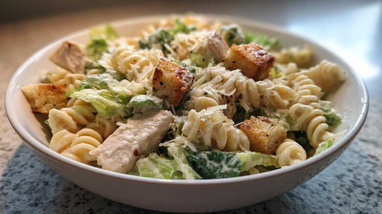 Chicken Caesar Pasta Salad