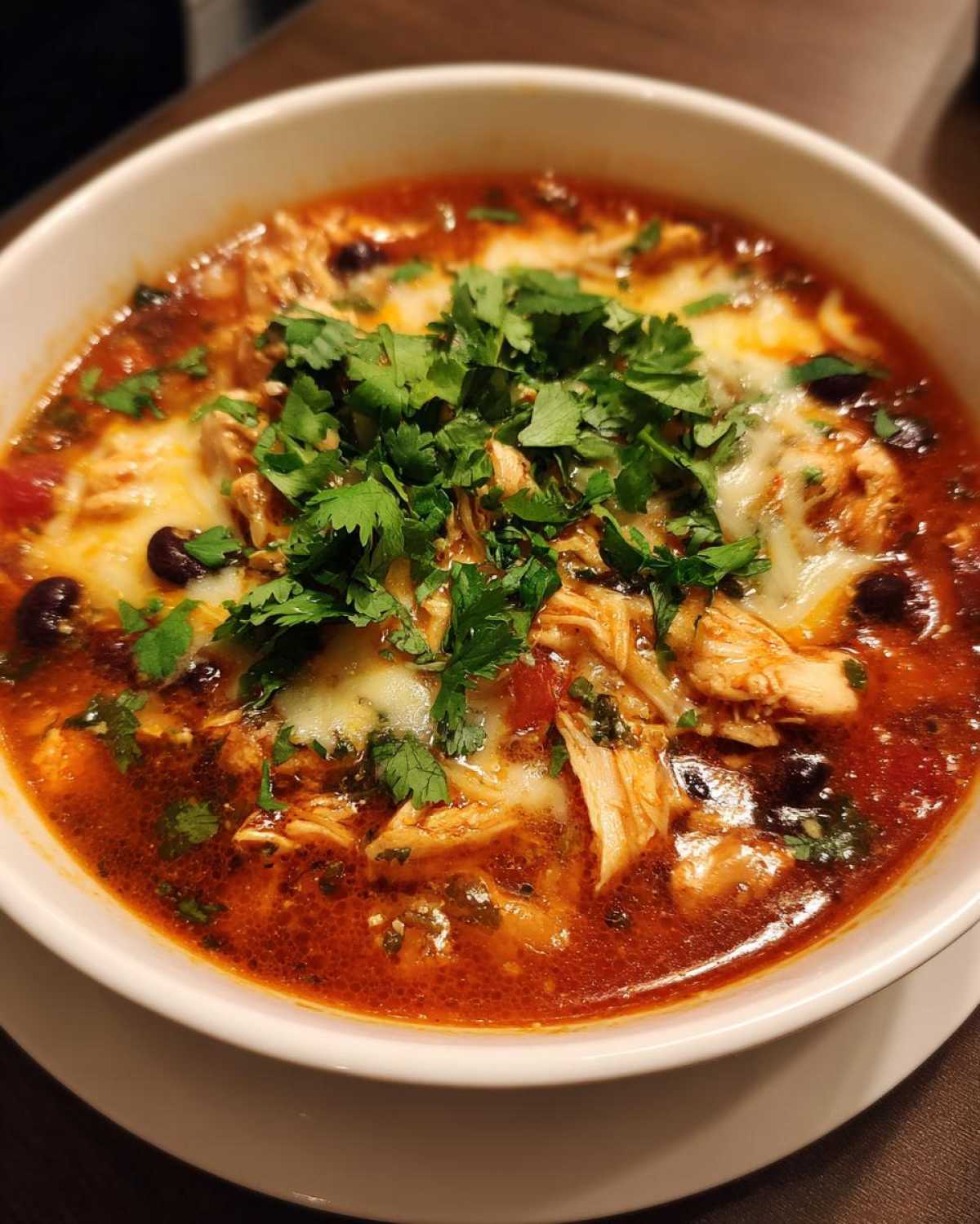 Chicken Enchilada Soup - detail 1