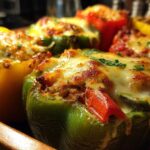 Chicken Fajita Stuffed Peppers