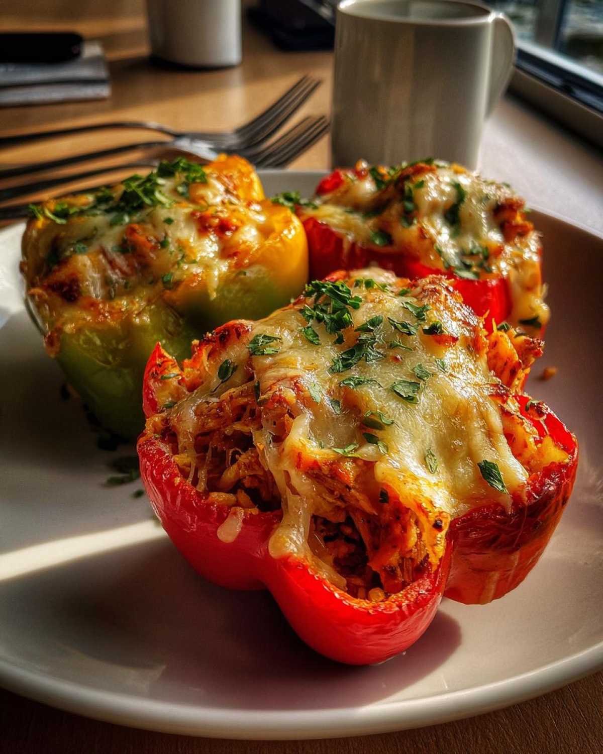 Chicken Fajita Stuffed Peppers - detail 2