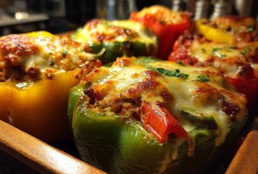 Chicken Fajita Stuffed Peppers