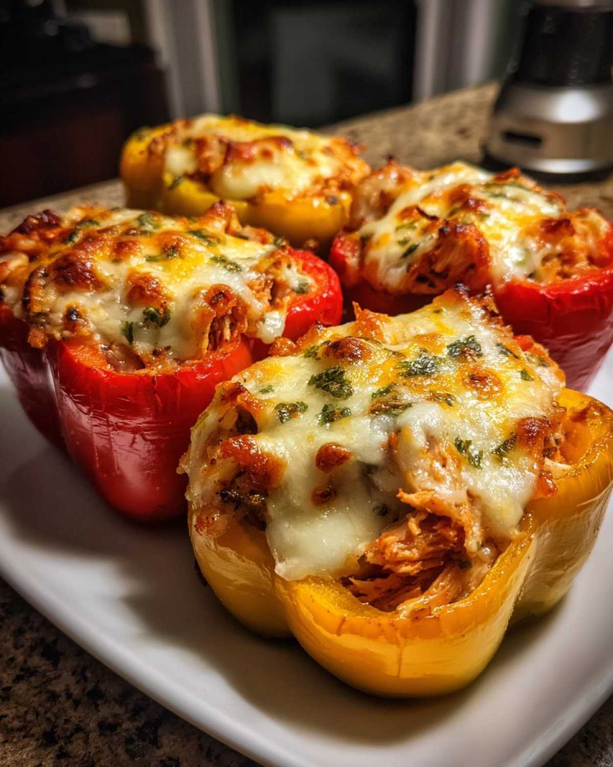 Chicken Fajita Stuffed Peppers - detail 4