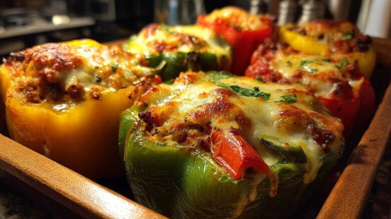 Chicken Fajita Stuffed Peppers